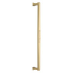 M Marcus Heritage Brass Deco Design Bolt Through Fixing Pull Handle 483mm length